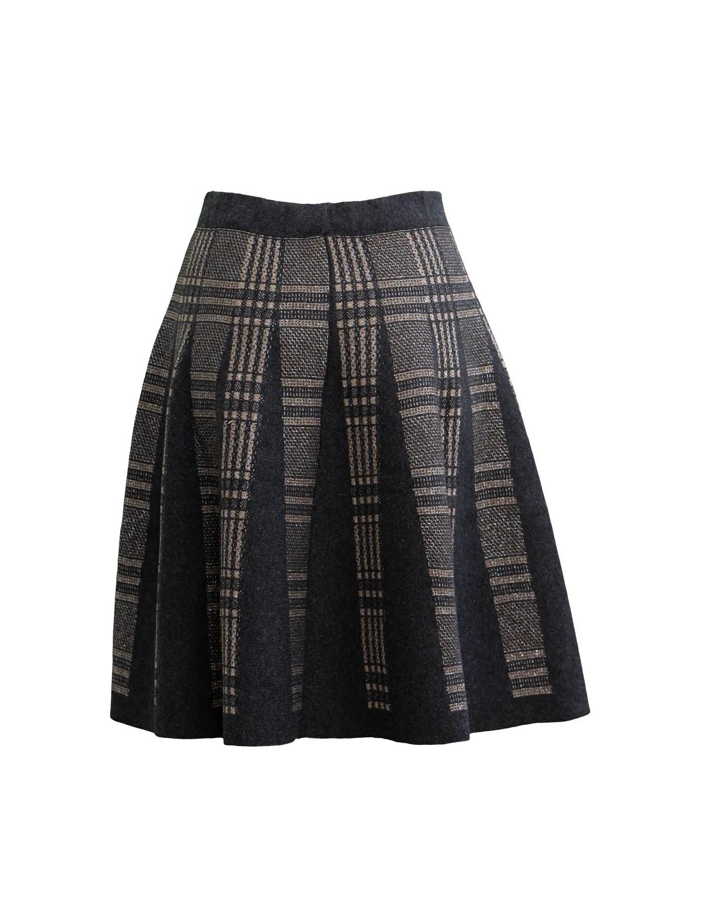 Bi Color Circle Skirt