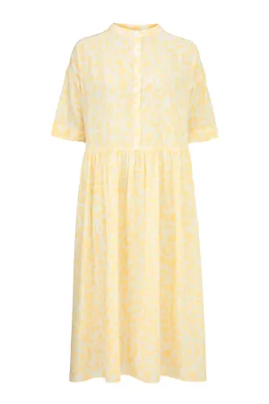 Blake Dress - Yellow Leo - SILK