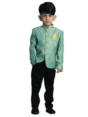 Boy's Green Jodhpuri - Vastramay Boys