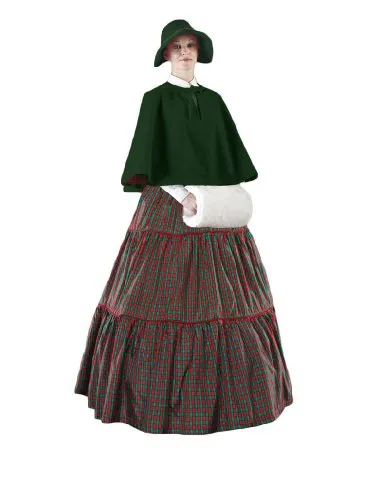 Charles Dickens Caroler Costume / Christmas Caroler / Santa Helper