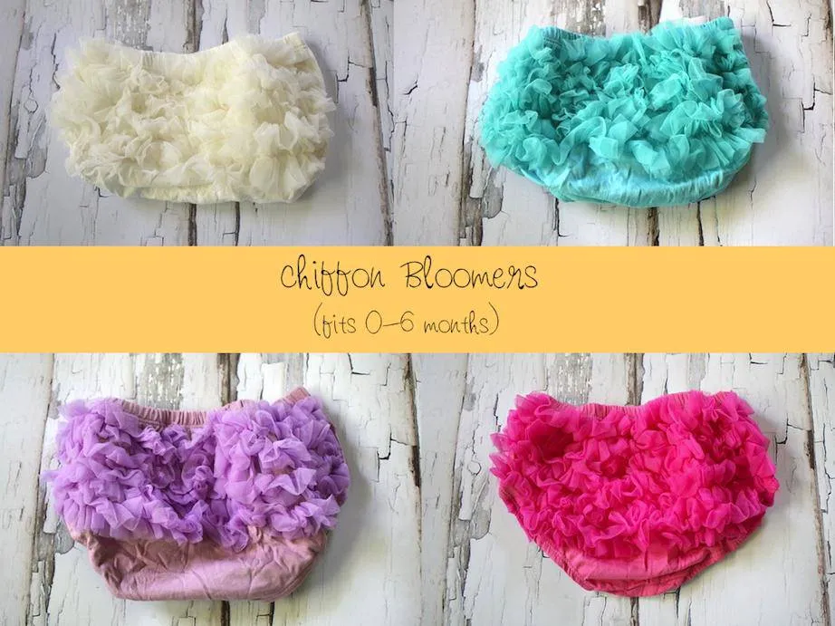 Chiffon Ruffle Bloomers