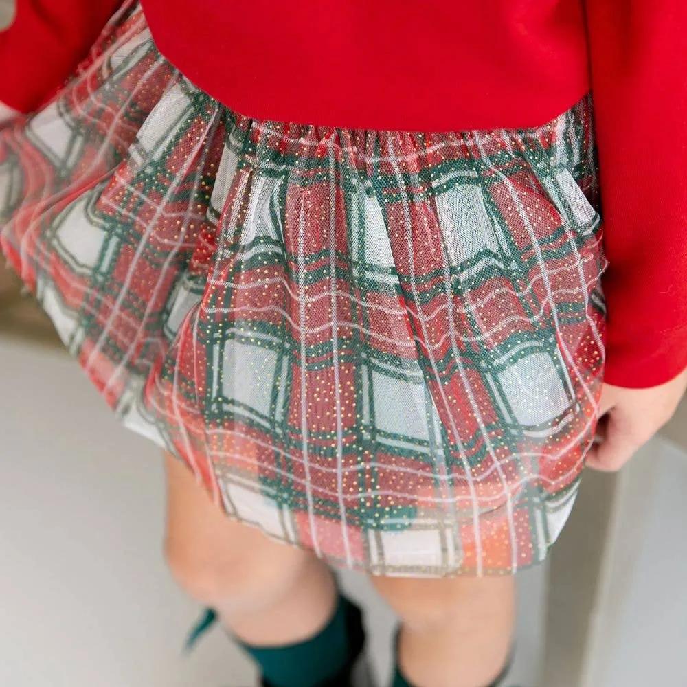 Christmas Plaid Tutu - Dress Up Skirt