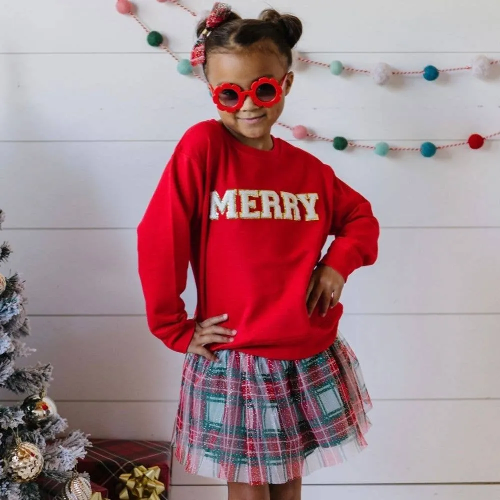 Christmas Plaid Tutu - Dress Up Skirt