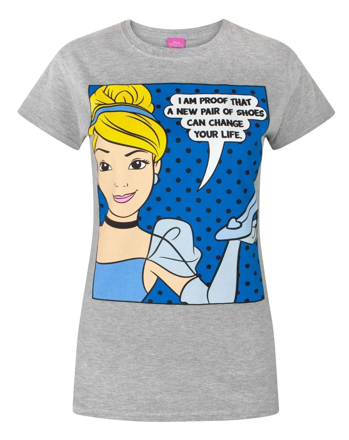 Disney Princess Cinderella New Shoes Women's T-Shirt