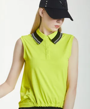 Ergo Patch Collar Sleeveless - Lime