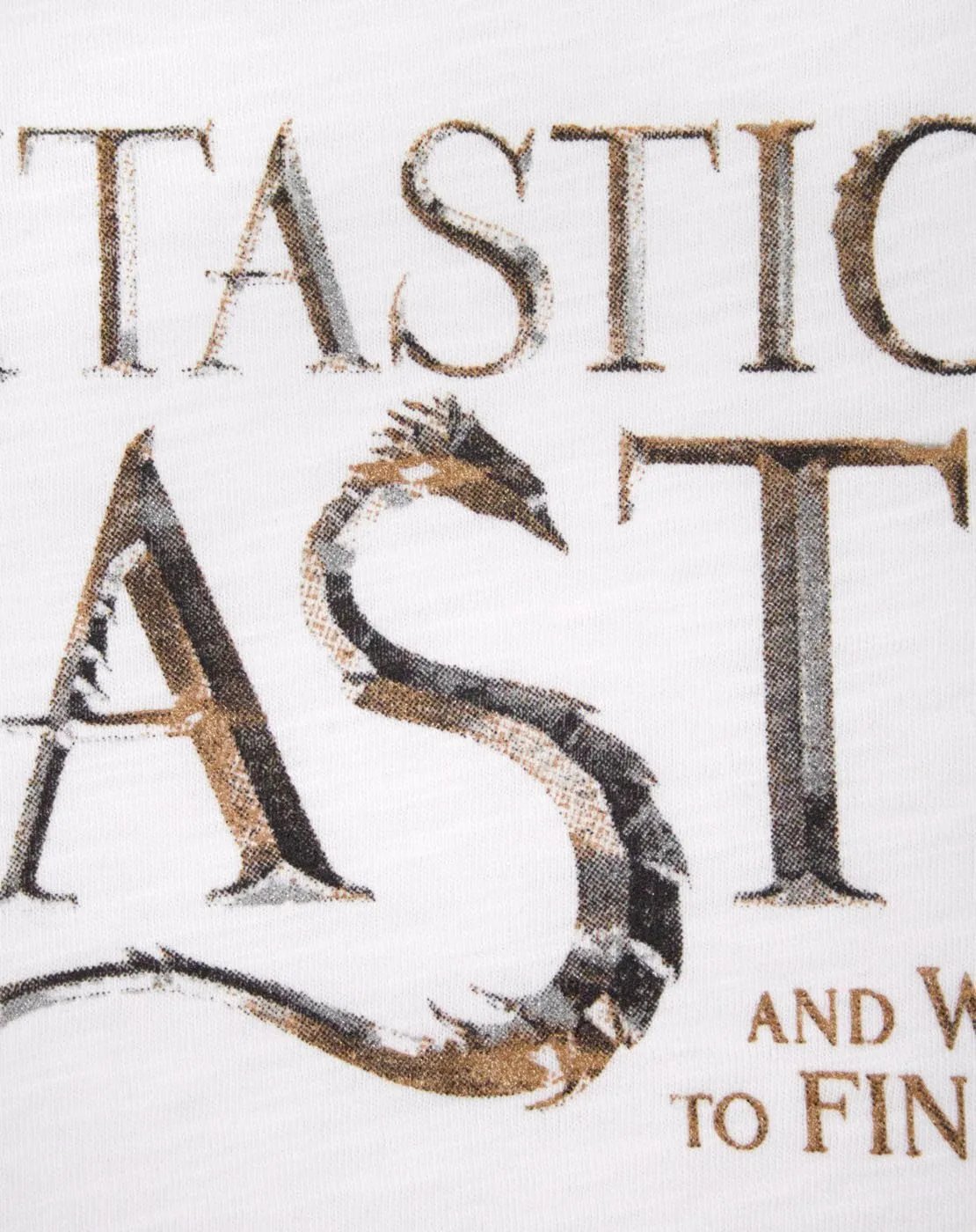 Fantastic Beasts And Where To Find Them Logo Girl's T-Shirt