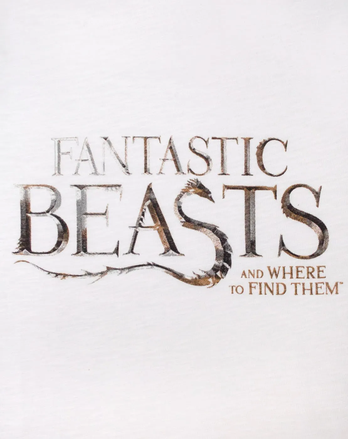 Fantastic Beasts And Where To Find Them Logo Girl's T-Shirt