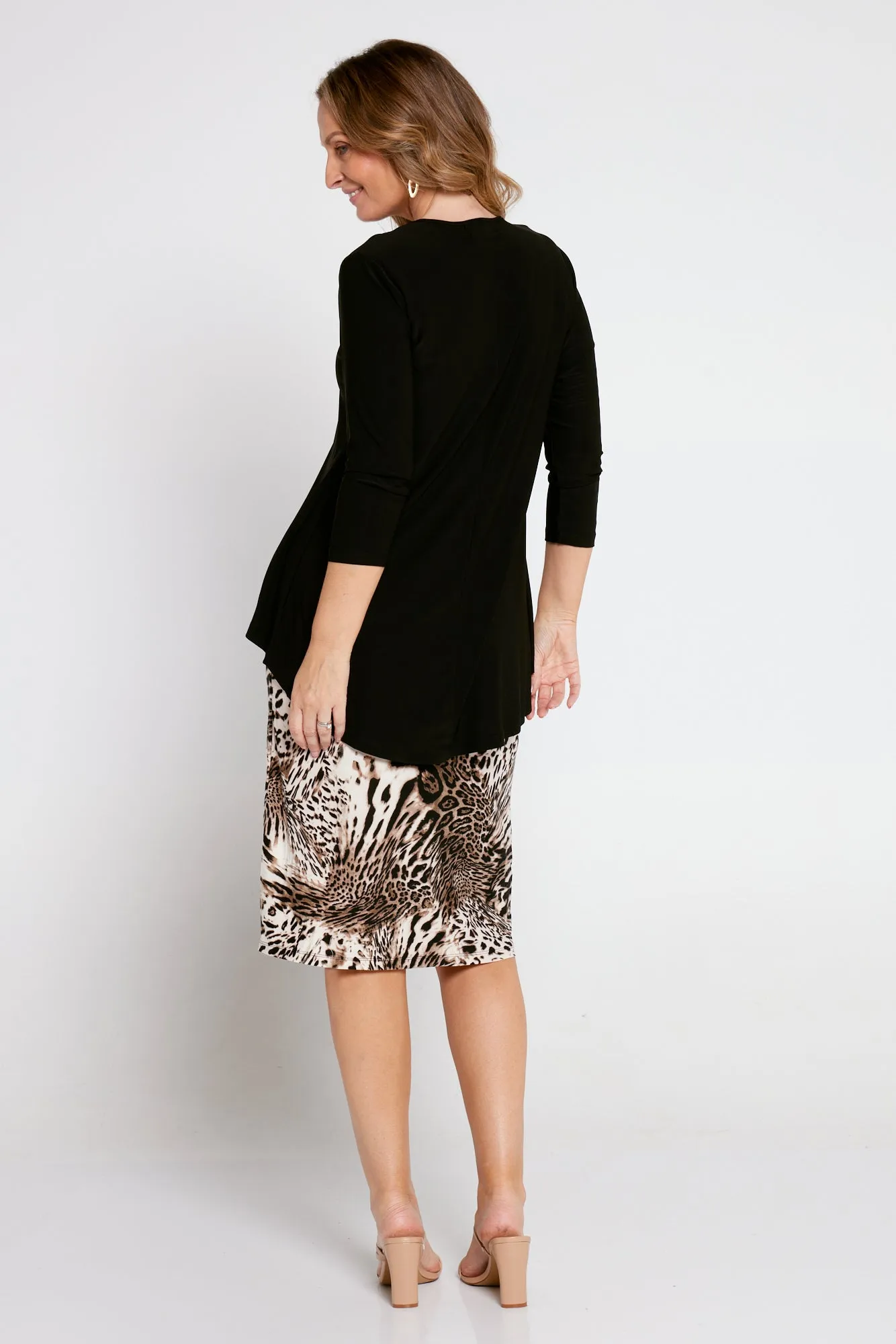 Forgiveness Dress - Animal Print