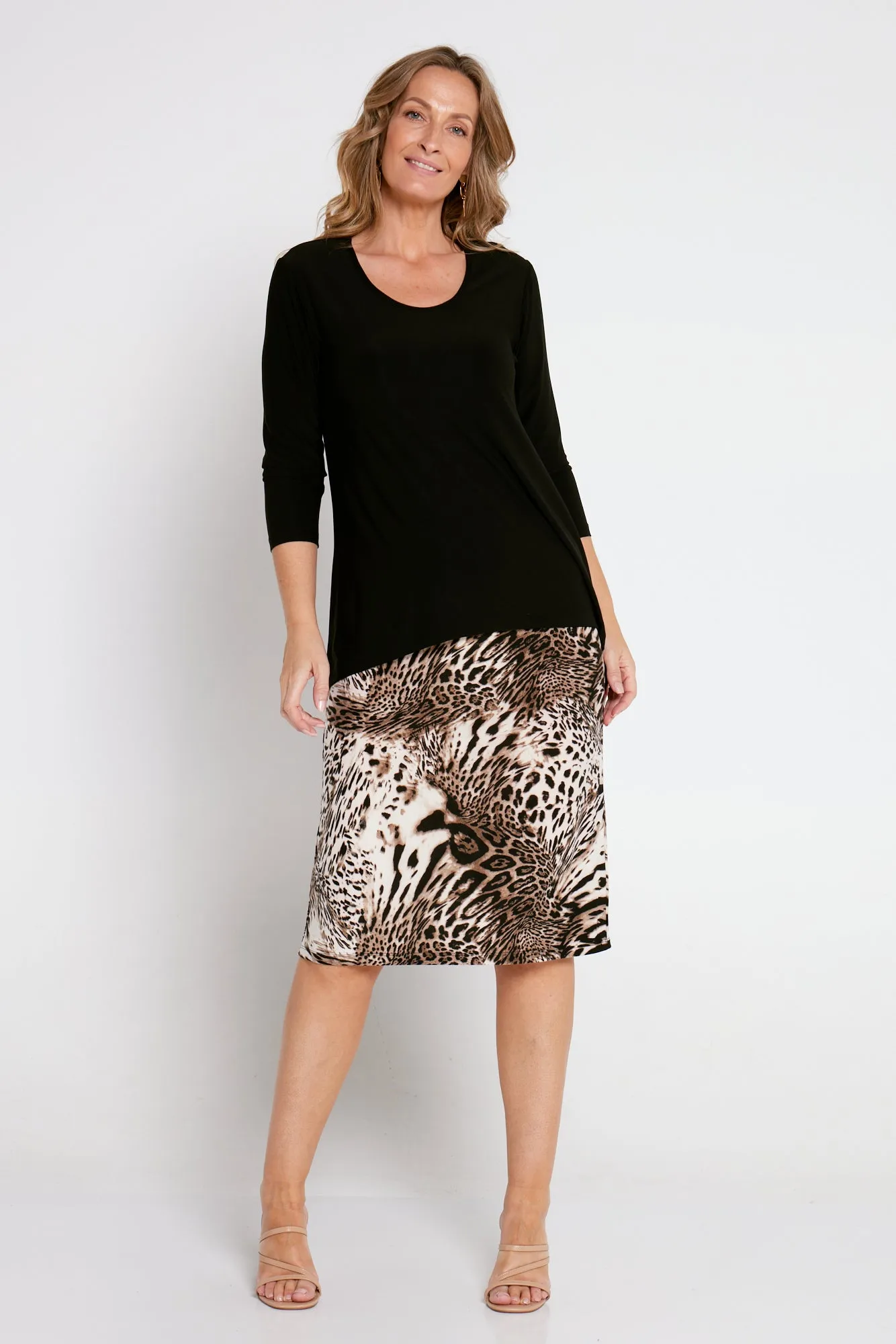 Forgiveness Dress - Animal Print