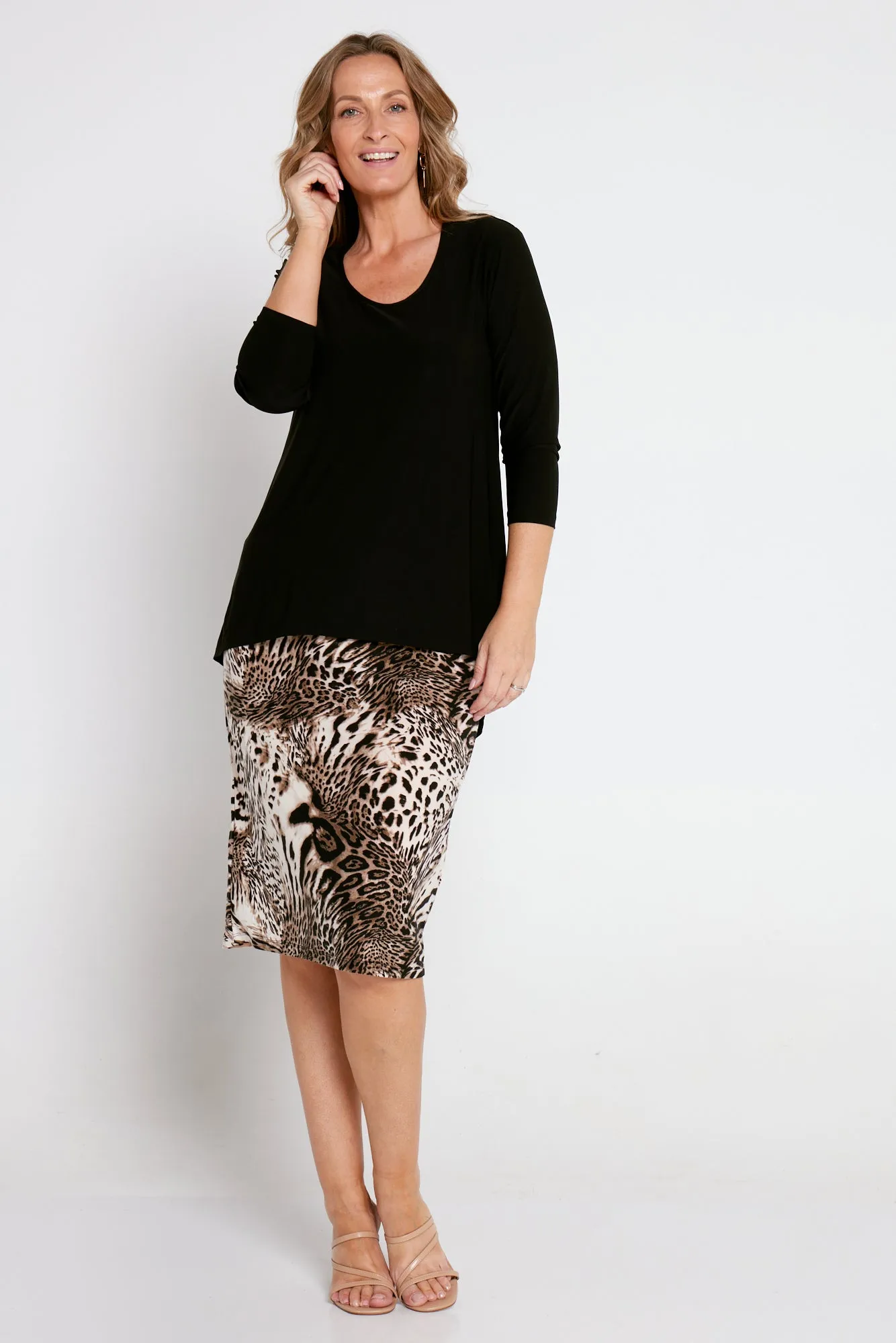 Forgiveness Dress - Animal Print