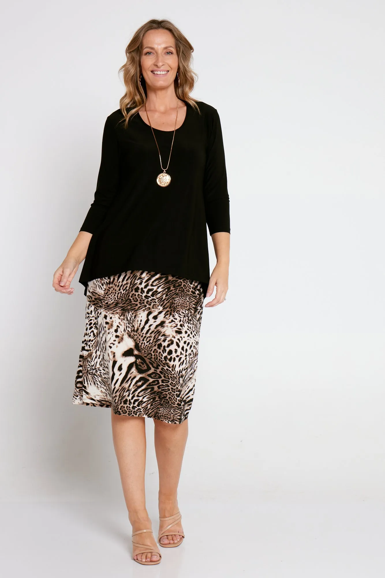 Forgiveness Dress - Animal Print