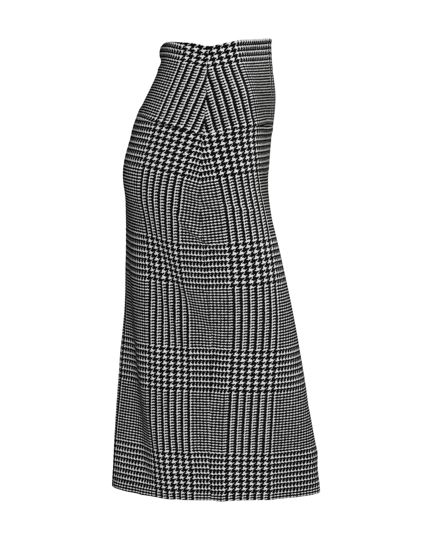 Glenn Plaid Straight Skirt