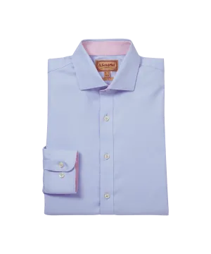 Greenwich Tailored Shirt - Light Blue Diagonal