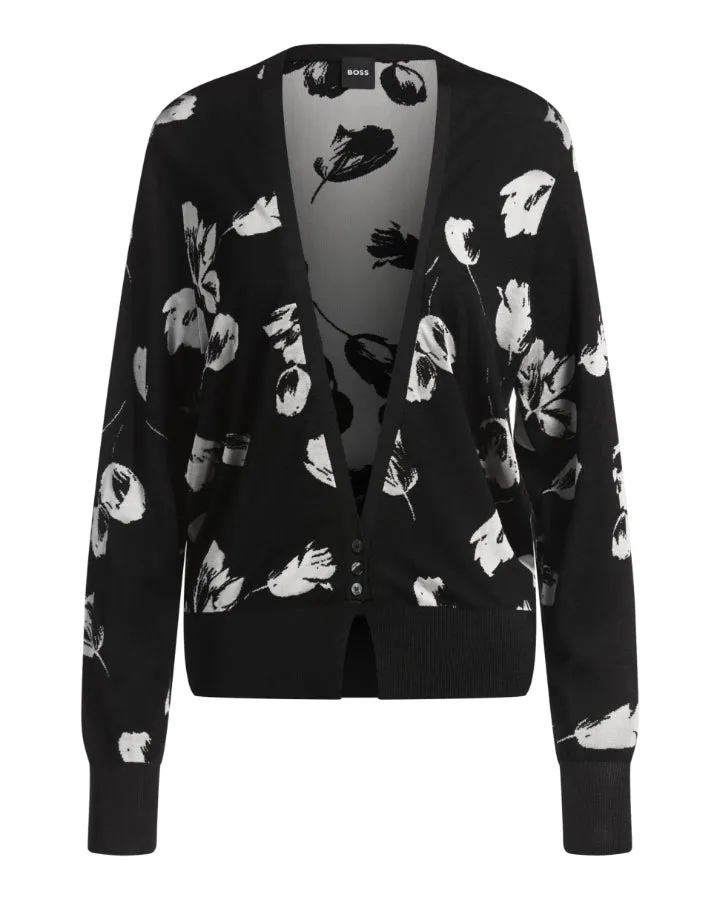 Hugo Fuldie Tulip Print Cardi