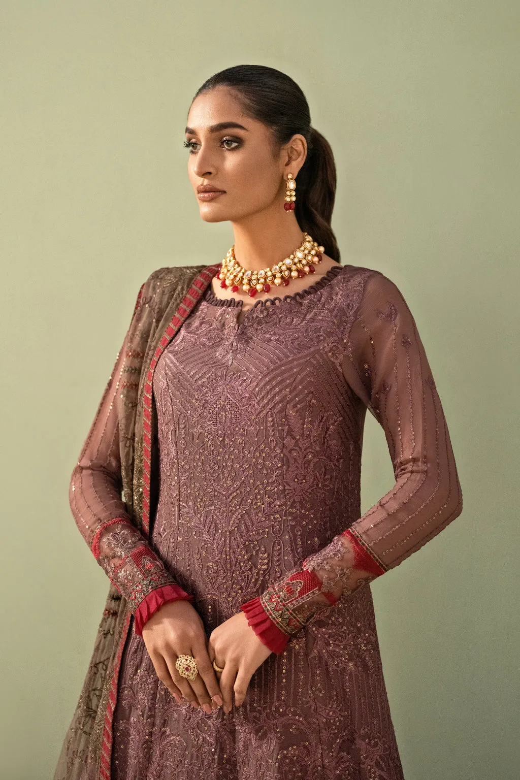 IZNiK Chinon Luxury Chiffon Formal Collection – CC-02 Adya