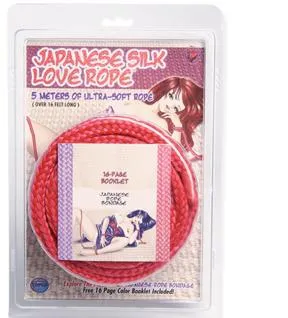 Japanese Silk Love Rope 5m Red