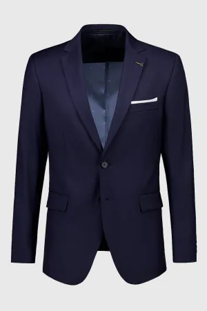 JOE BLACK FJV032 NAVY ANCHOR SUIT JACKET