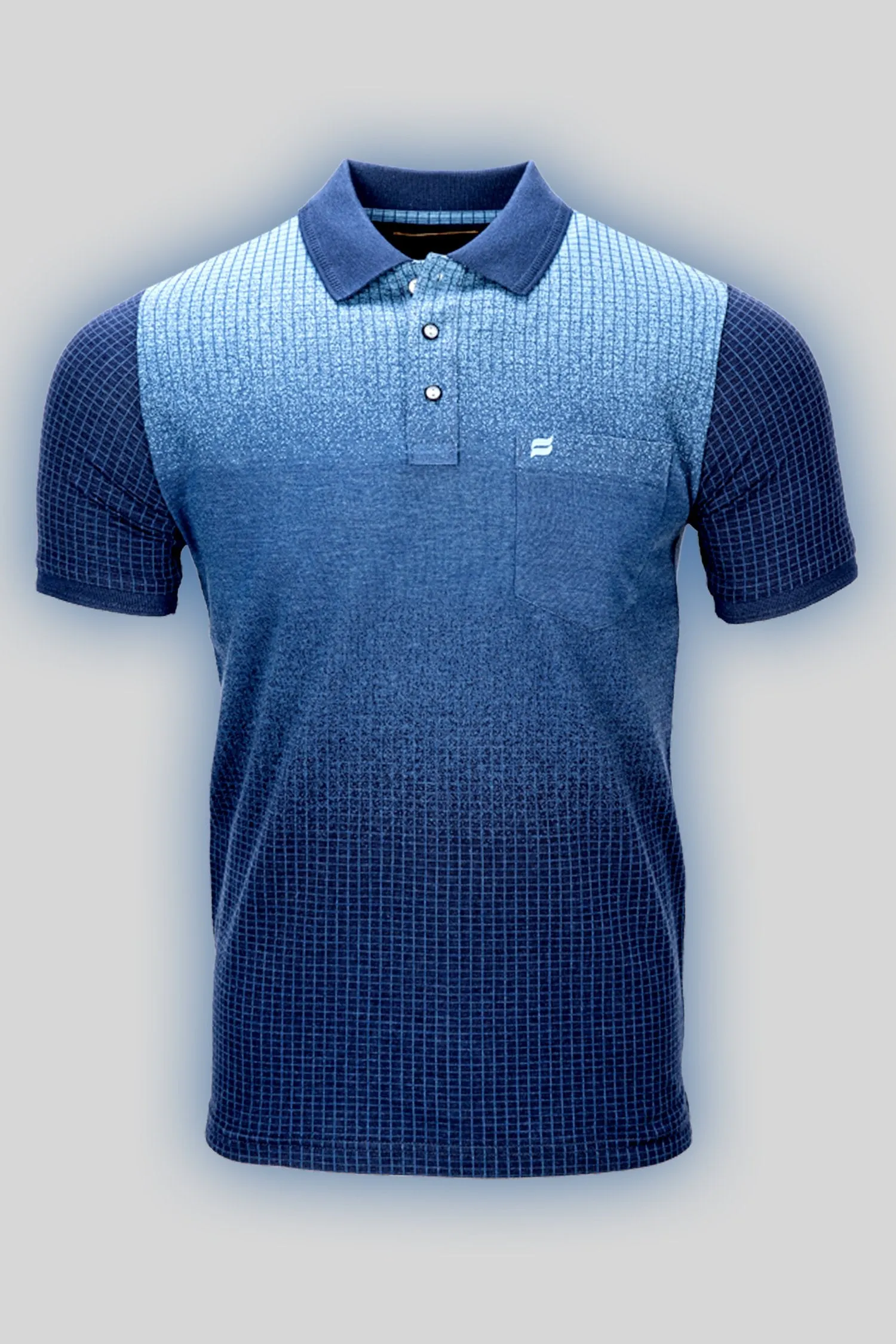 Kevin Ninan Indi-Indigo Polo T-Shirt