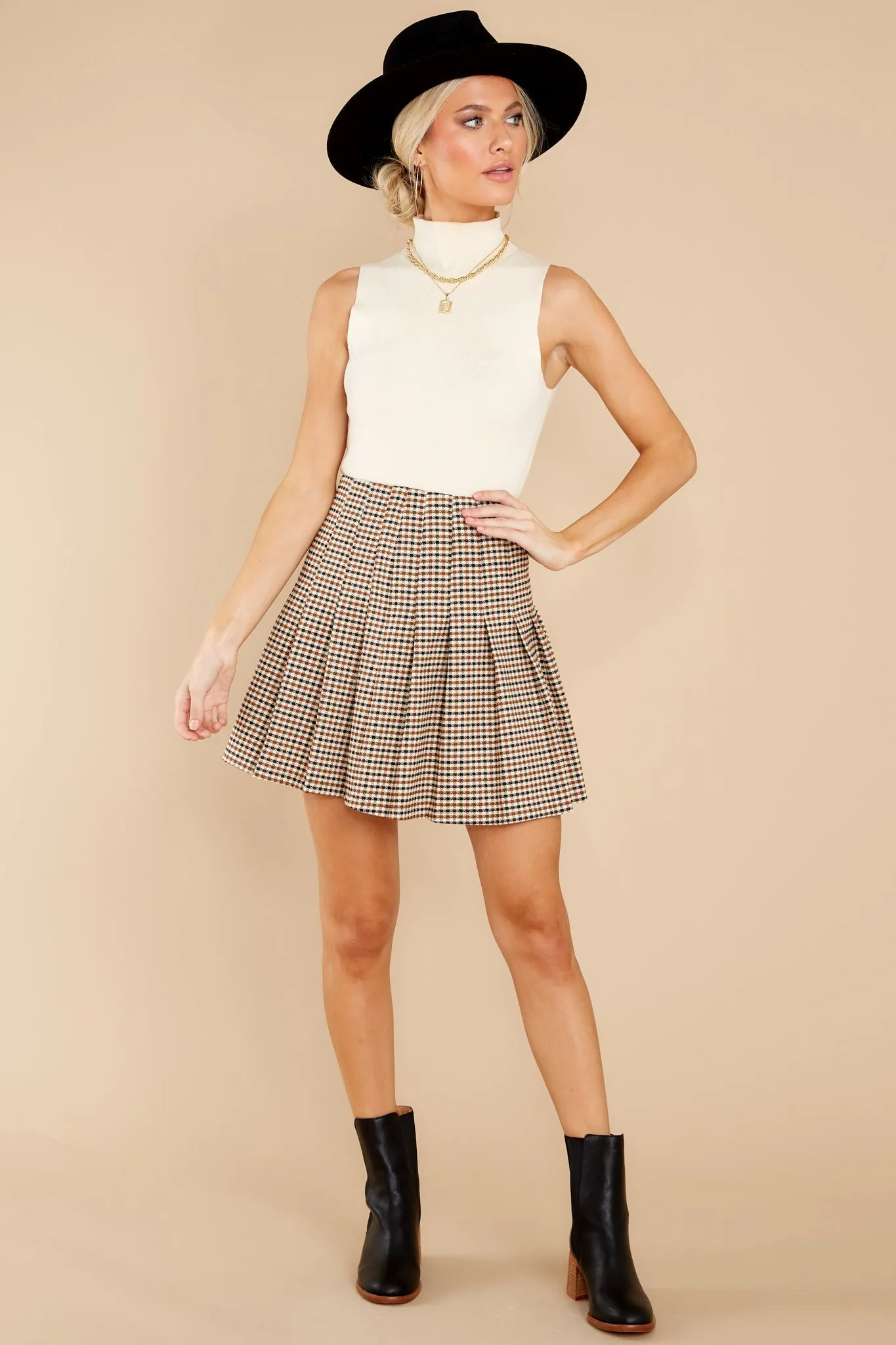 Kirby Checkmate Skirt