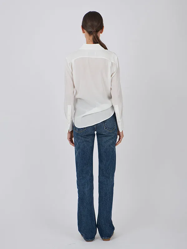 Leona Shirt in Natural White