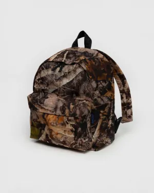 Medium Nylon Backpack - Photo Forest