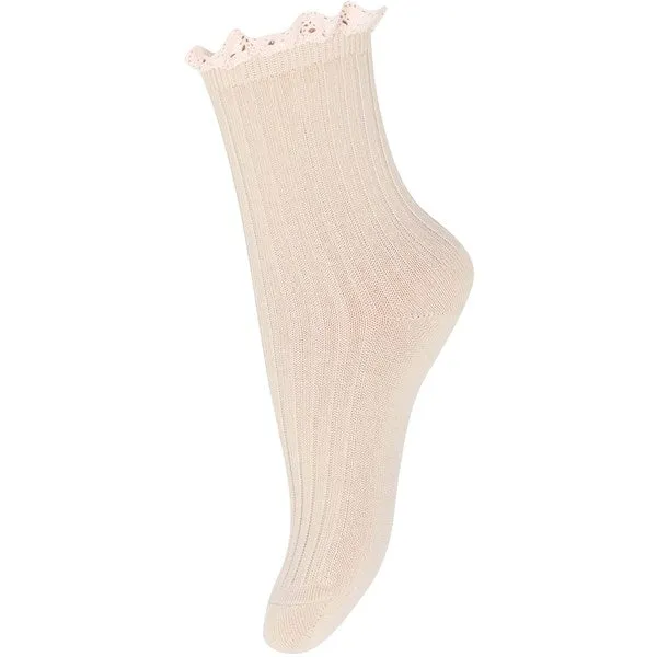 MP Danmark 57048 Julia Lace Socks 4109 Ecru