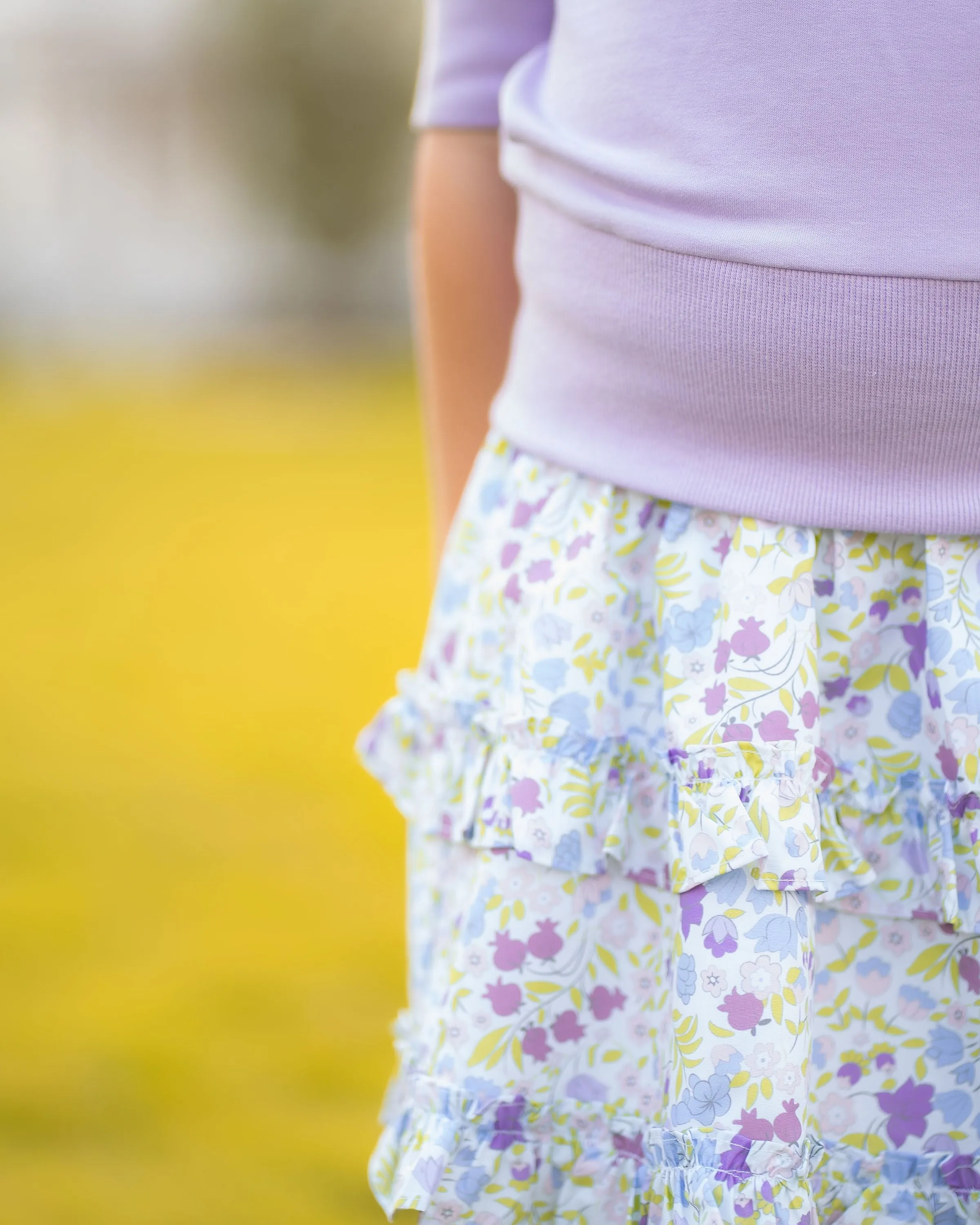 Mulberry Floral- Ivy Skirt