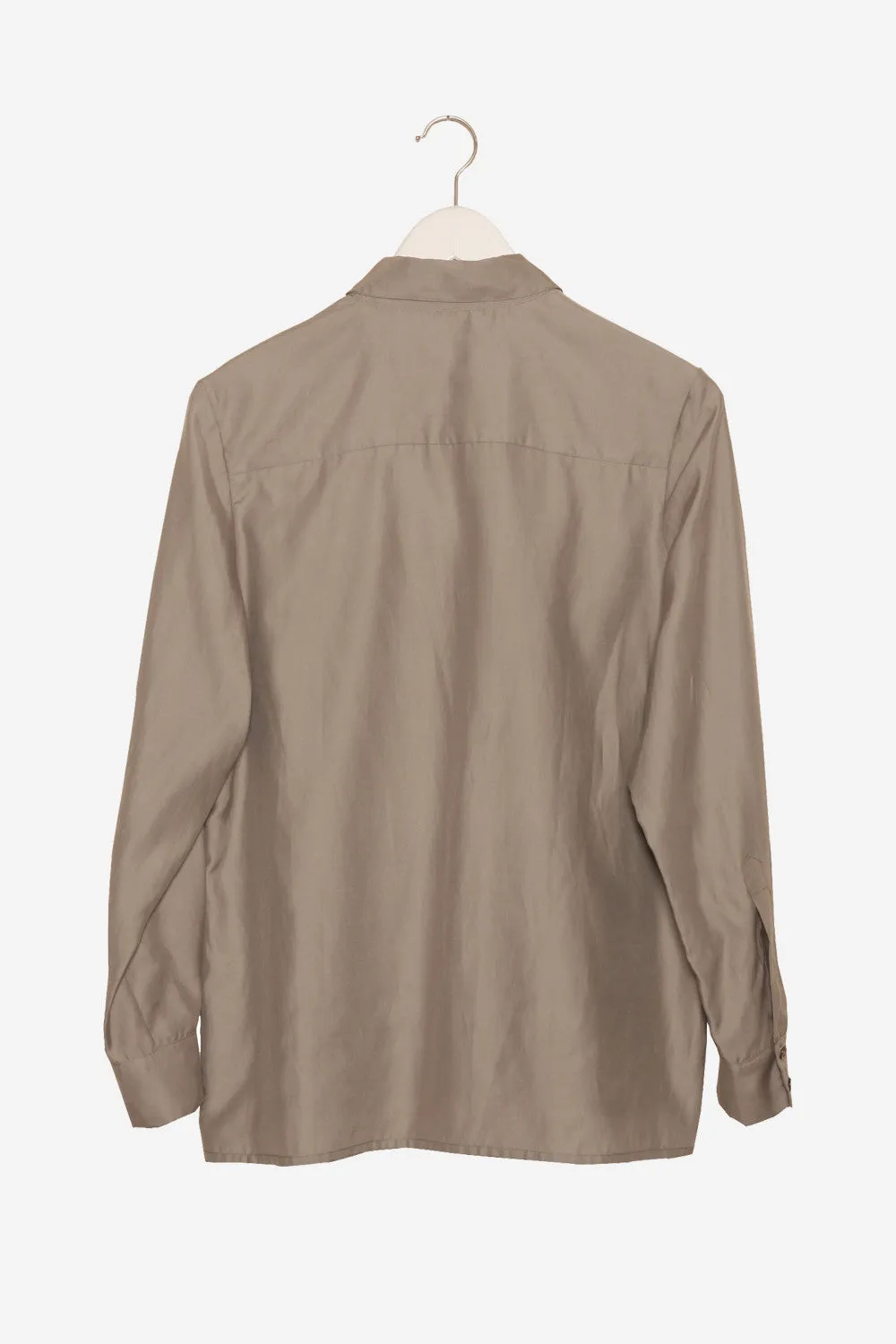 Oversize Silk Shirt