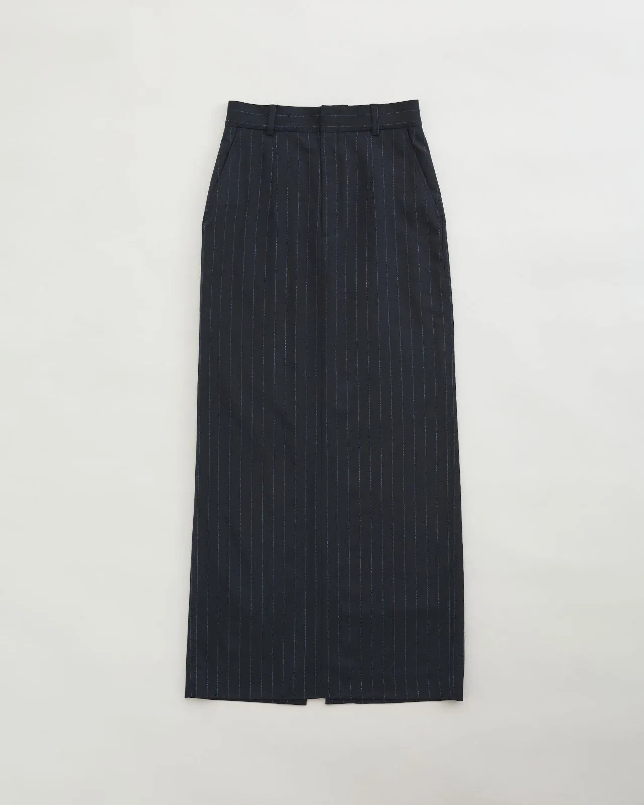 PINSTRIPE PENCIL SKIRT