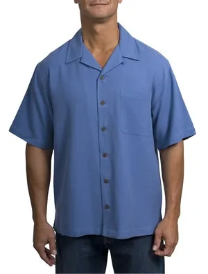 Port Authority Signature - Silk Blend Camp Shirt.  S533