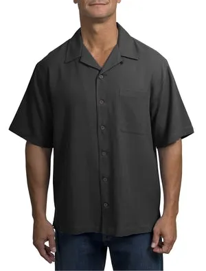 Port Authority Signature - Silk Blend Camp Shirt.  S533