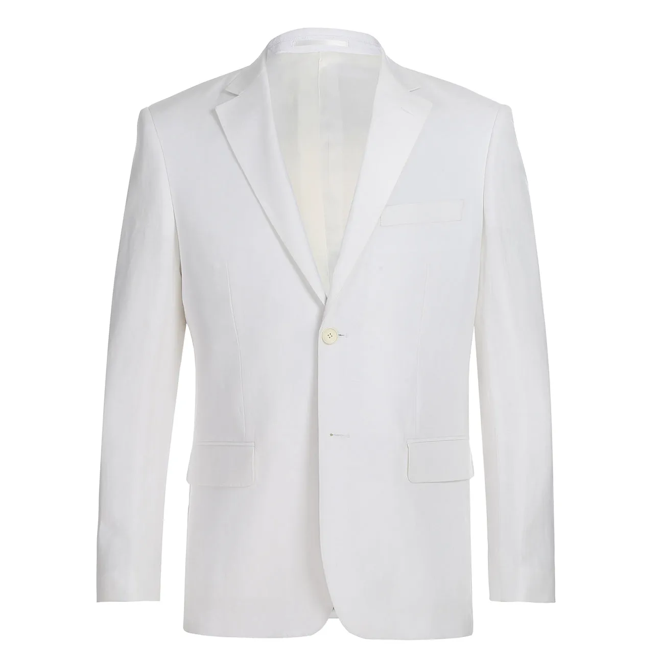 RENOIR 2-Piece New Slim Fit Suit White 611-2