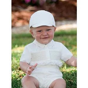 Sarah Louise Boy's Ivory Set