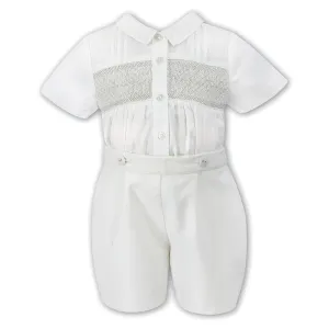 Sarah Louise Boy's Ivory Set