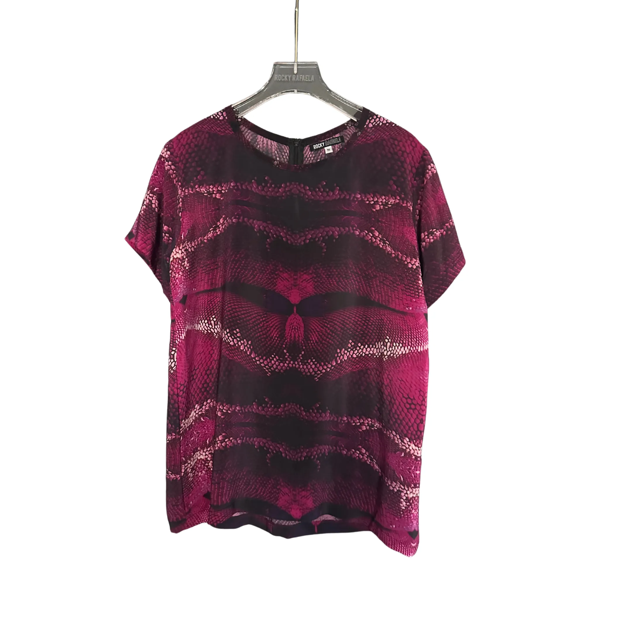 Scaled Silk Tee