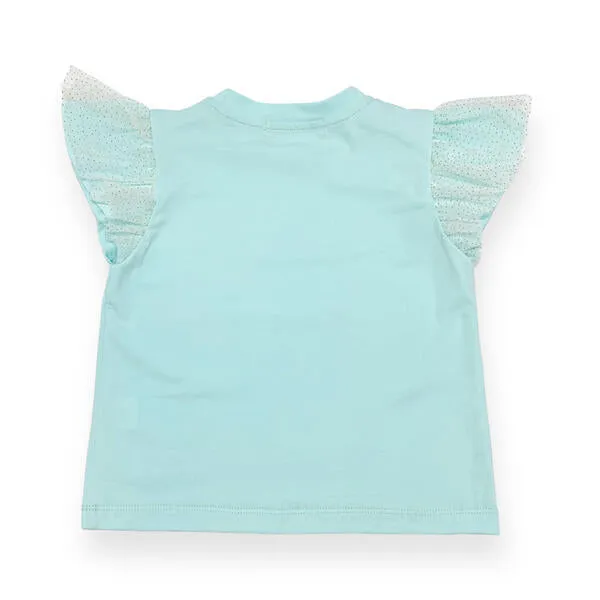 Swan Tee - aqua