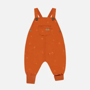 The Acorn Corduroy Overalls - Burnt Orange - BABY