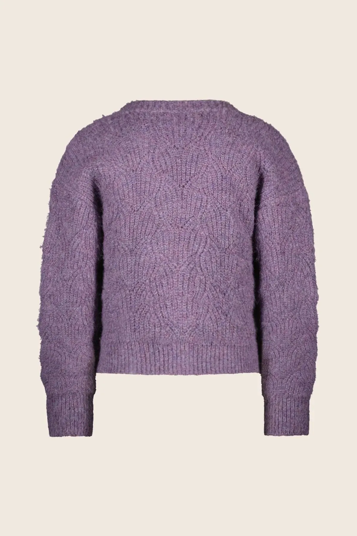 Tween Sweaters | Deau Flo Knitted Pattern Lavender Cardigan| Like Flo