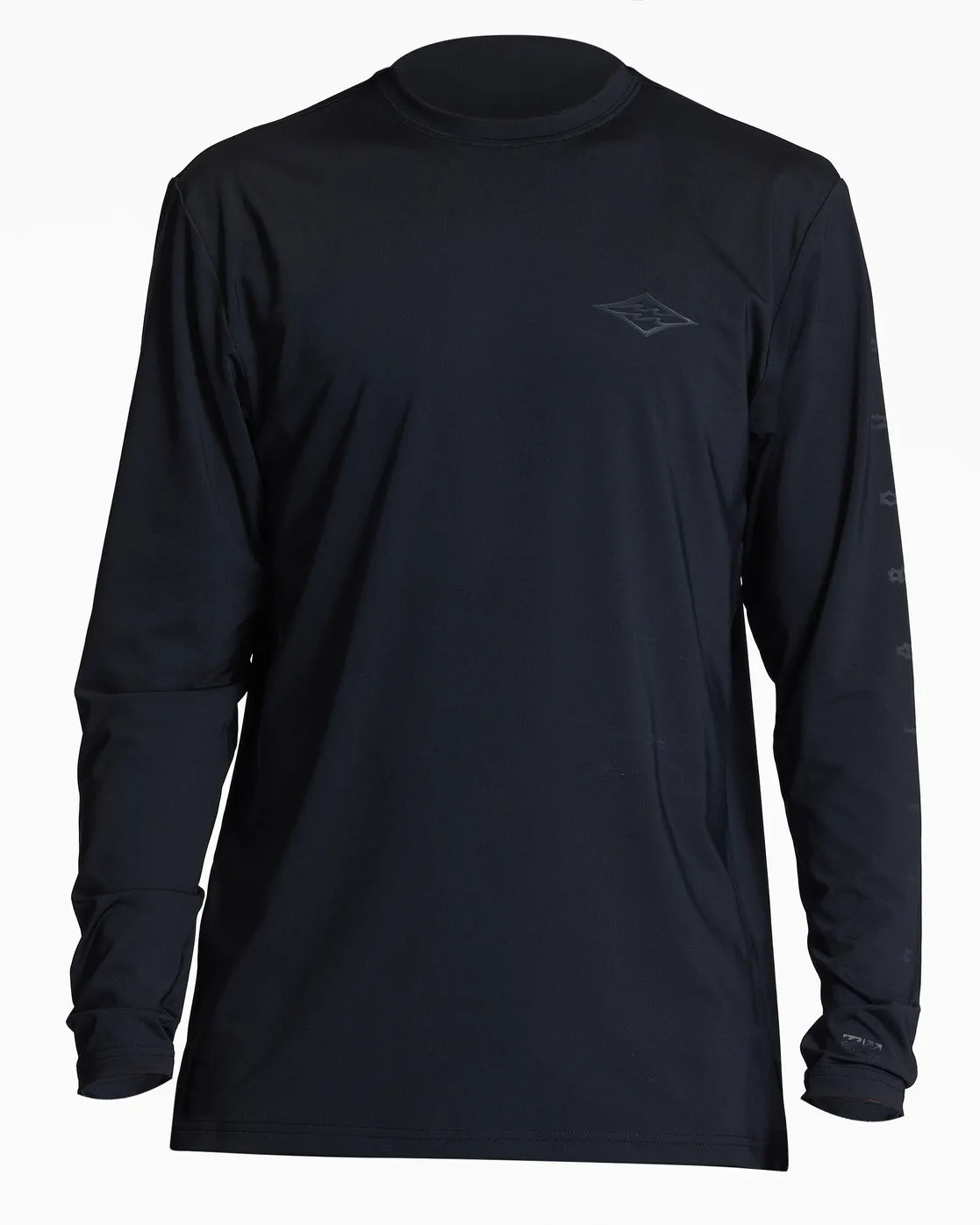 Unity Upf 50 Long Sleeve Surf Tee - Black